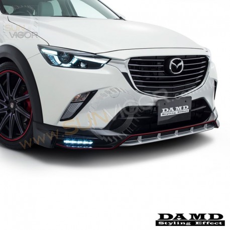 2015+ 马自达 CX-3 [DK] Damd 前唇(前扰流)配合LED日间行车灯套装