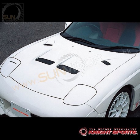 93-95 马自达 RX-7 [FD3S] KnightSports 开孔头盖(开窿头冚)配合防水底盖 KDC74101