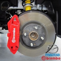 89-05 马自达 MX-5 Miata [NA, NB] 原厂Brembo 4-POT 剎车卡钳(煞车卡钳)套装 [前]